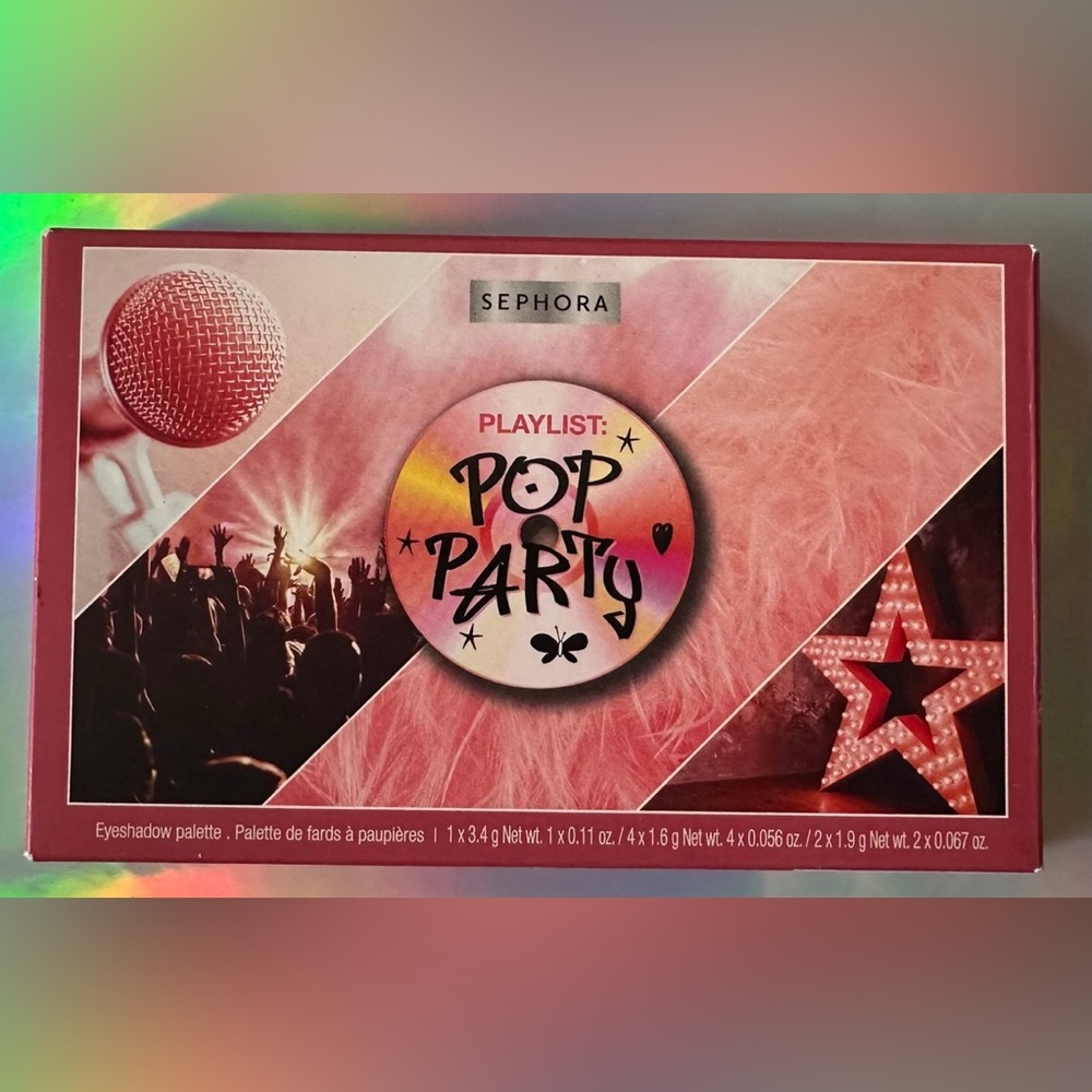 Sephora Playlist Pop Party Eyeshadow palette NIB